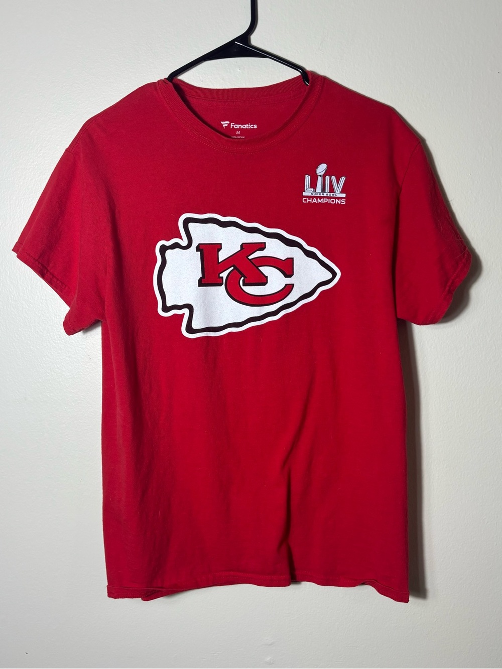 Fanatics Mahomes Tshirt Super Bowl LIIV Quarterback Football